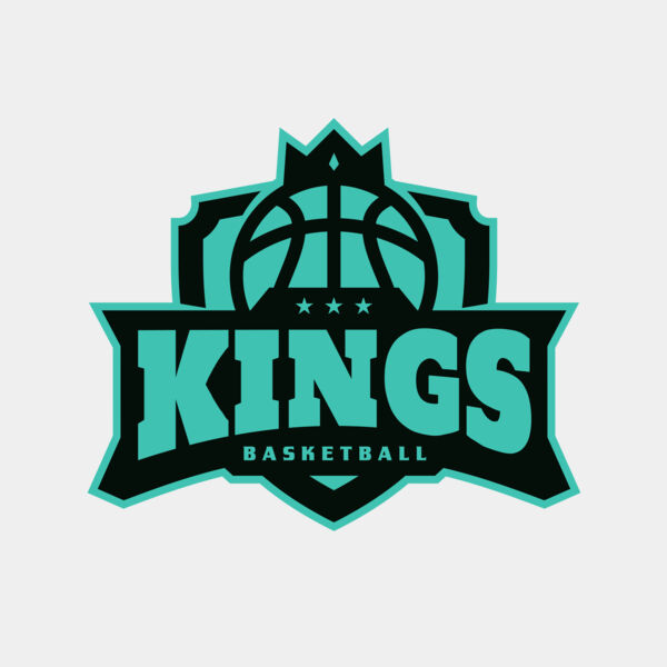 Kings Basketball Logo Template Thumbnail