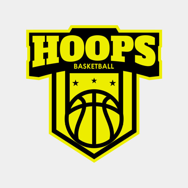 Hoops Basketball logo template 04 Thumbnail