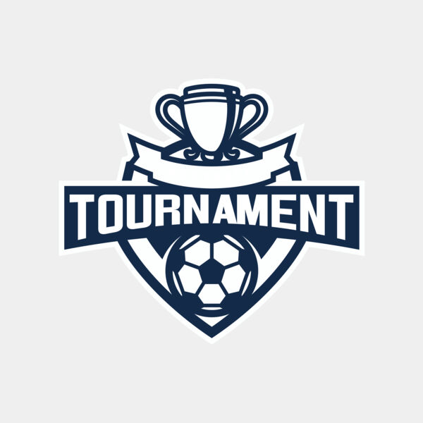 Tournament Football logo template 03 Thumbnail