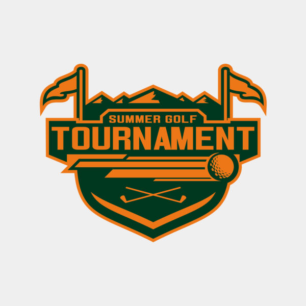Tournament Summer golf logo template	02 Thumbnail