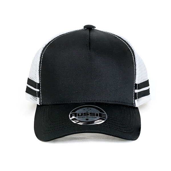 A-Frame Striped Trucker Cap Thumbnail