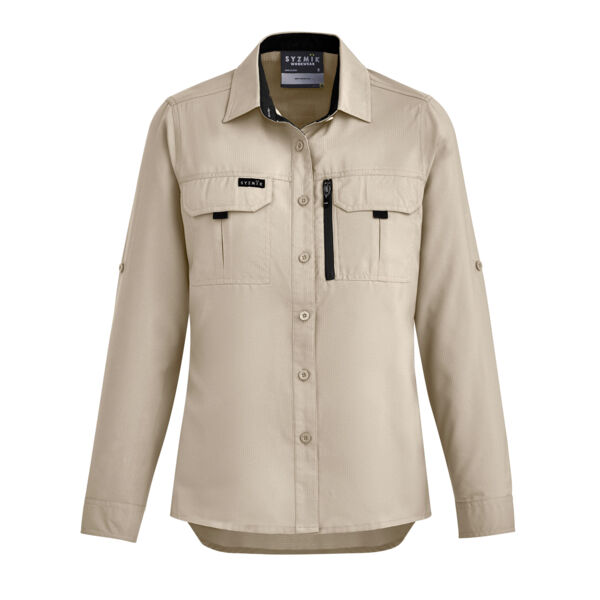 Biz Collection Womens Outdoor Long Sleeve Shirt ZW760 Womens Outdoor Long Sleeve Shirt Thumbnail