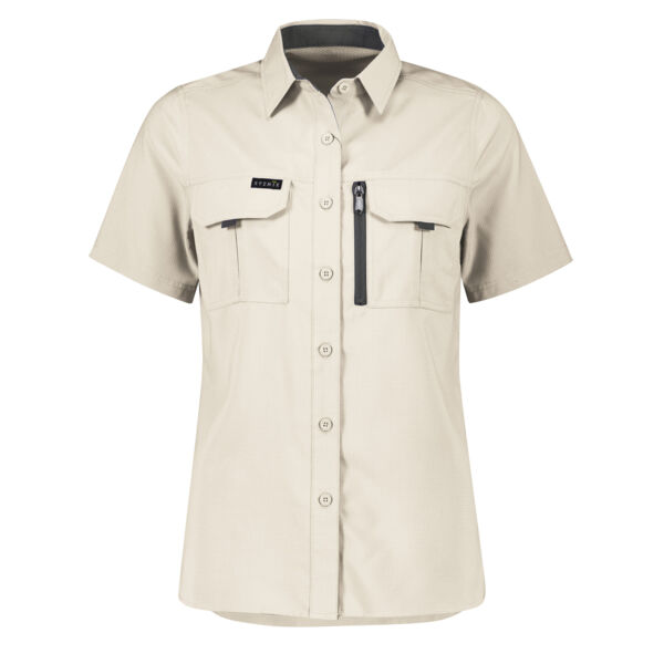 Biz Collection Women's Outdoor Short Sleeve Shirt ZW765 Women's Outdoor Short Sleeve Shirt Thumbnail