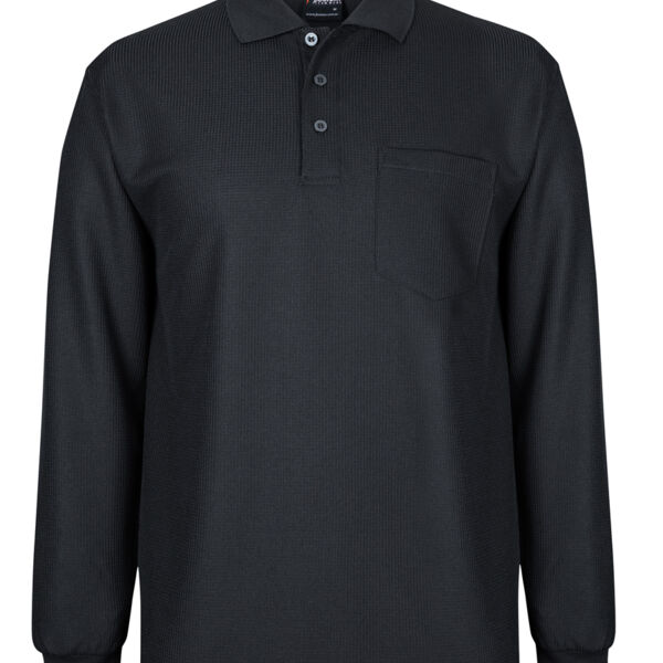JB's wear PODIUM L/S WAFFLE POCKET POLO 7WPL PODIUM L/S WAFFLE POCKET POLO Thumbnail