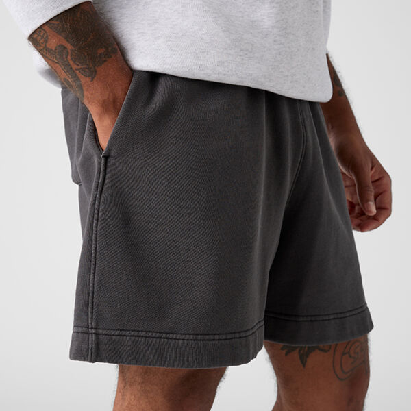 RELAX FADED TRACK SHORTS 18" Thumbnail