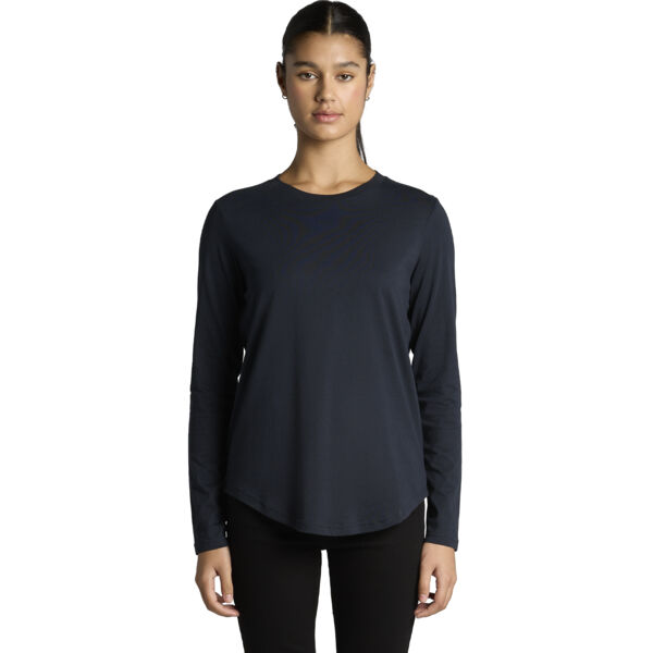 Wo's Maple Curve L/S Tee Thumbnail