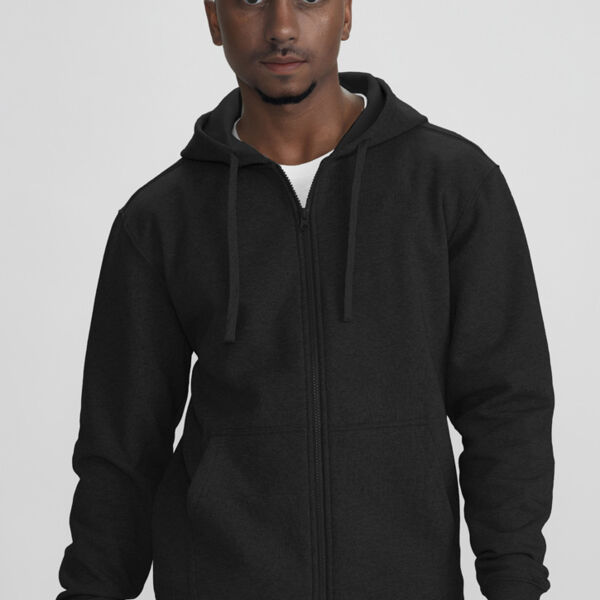 Mens Crew Zip Hoodie Thumbnail