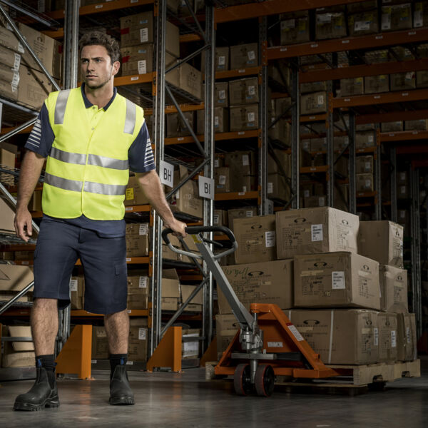 Unisex Hi Vis Basic Vest Thumbnail