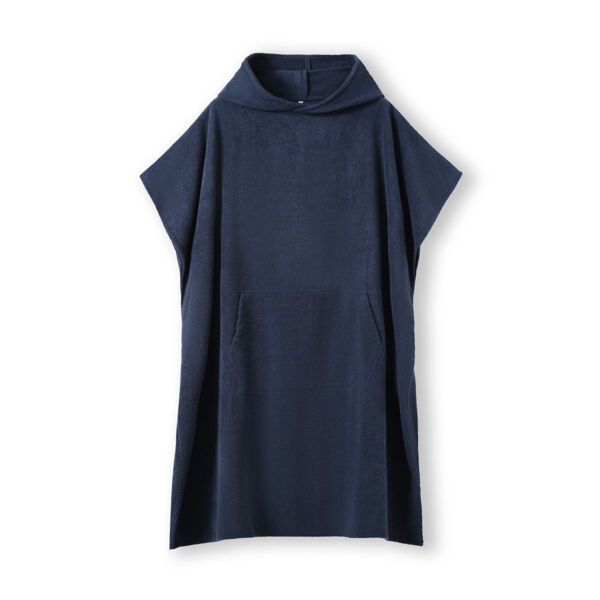 Kid's 380gsm poly/nylon hooded towel with kangaroo pocket Thumbnail