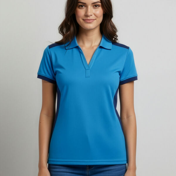  Womens Rival Short Sleeve Polo Thumbnail
