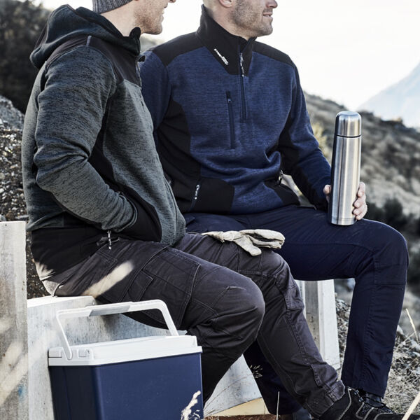 Unisex Streetworx Reinforced Knit 1/2 Zip Pullover Thumbnail