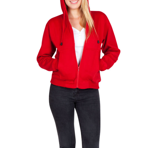 Womens/Juniors Zipper Hoodies with Pocket Thumbnail