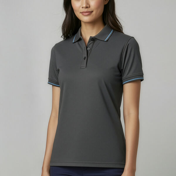 Jet womens Short Sleeve Polo Thumbnail