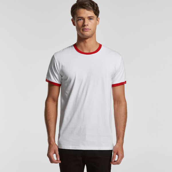 AS Colour Mens Ringer Tee 5053 Mens Ringer Tee Thumbnail