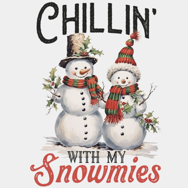 Chilling With my snowman Thumbnail